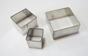 Набор катеров Квадратные 3шт