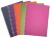 Цветной блокнот А5 80г/м2 75л 5 цветных секторов цвет в ассортименте SMLT