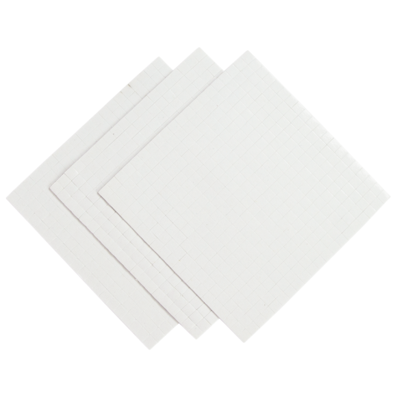 Клеющие квадратики 3-D двухсторонние 5х5х1.0мм 3х400шт D.K.Аrt&Craft