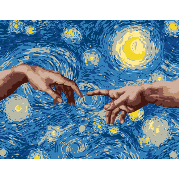 Картина по номеру „Art“ 35×45см в коробке ROSA START