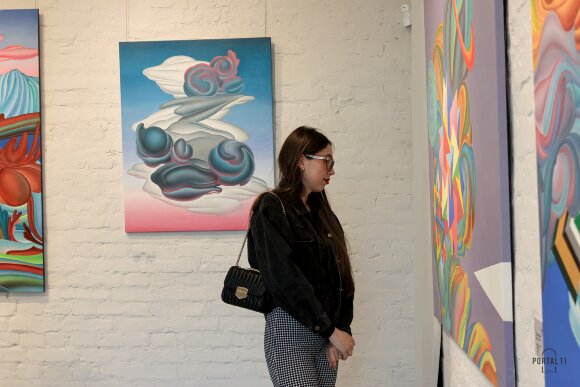 Painting Wind Whisper, artist Adamina Schneider Painting Wind Whisper, artist Adamina Schneider