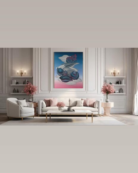 Painting Wind Whisper, artist Adamina Schneider Painting Wind Whisper, artist Adamina Schneider