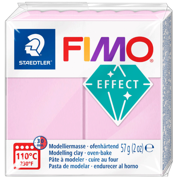 Пластика для бижутерии Soft Ванильная пастельная 57г Fimo