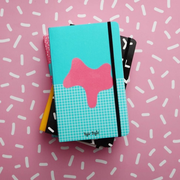 Блокнот А5 бирюзовый Kyiv Style