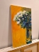 Painting White Chrysanthemums, artist Nina Lytvyn