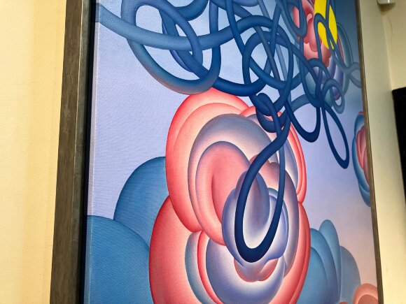 Картина Хмарна подорож колібрі, художник Адаміна Шнайдер Картина Хмарна подорож колібрі, художник Адаміна Шнайдер