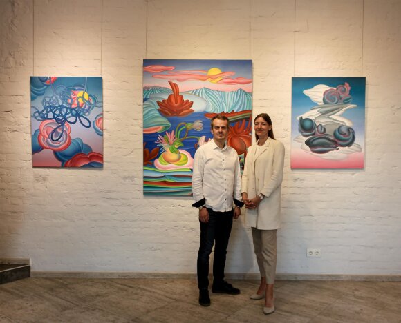 Картина Хмарна подорож колібрі, художник Адаміна Шнайдер Картина Хмарна подорож колібрі, художник Адаміна Шнайдер