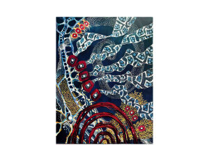 Painting Paths of the Subconscious, artist Medyanik Anna Painting Paths of the Subconscious, artist Medyanik Anna