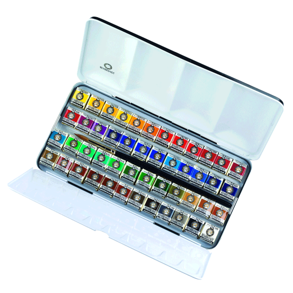 Набор акварельных красок Rembrandt De Luxe 48цв Royal Talens