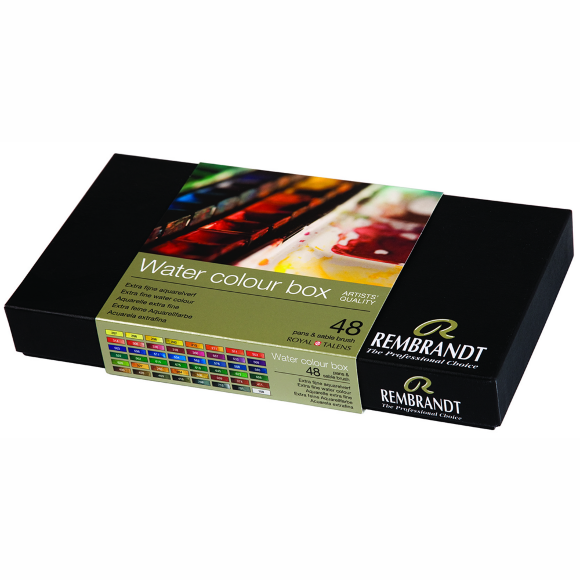 Набор акварельных красок Rembrandt De Luxe 48цв Royal Talens