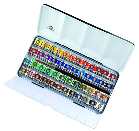 Набор акварельных красок Rembrandt De Luxe 48цв Royal Talens