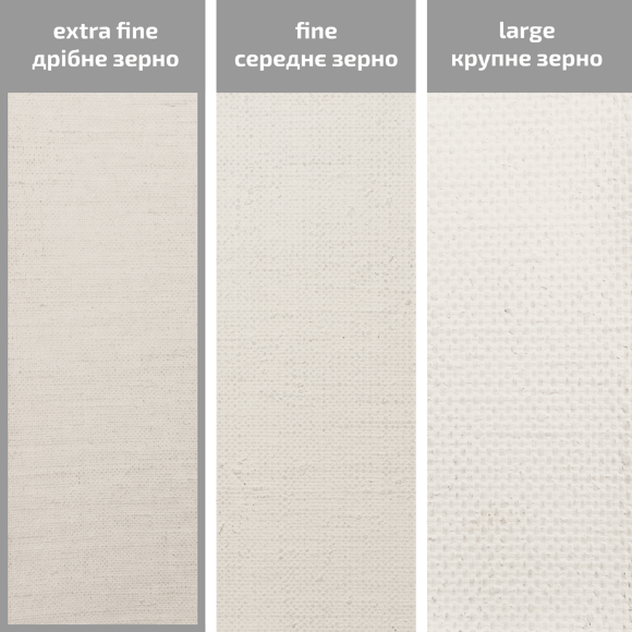 Подрамник 80×200 см модуль №2 мелкое зерно масляный грунт лен ROSA Подрамник 80×200 см модуль №2 мелкое зерно масляный грунт лен ROSA