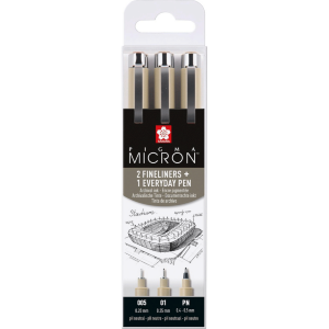 Набор линеров PIGMA MICRON URBAN 3шт., Sakura