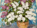 Painting Lilacs, artist Kokin Mikhail
