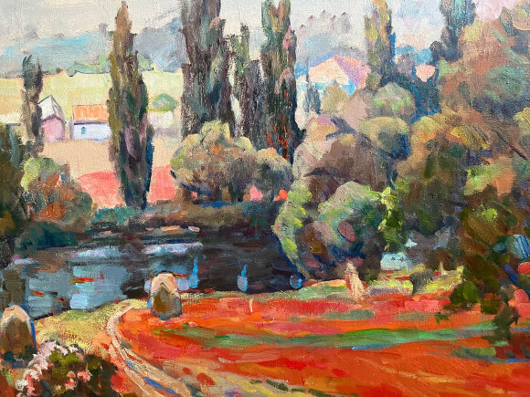 Картина Початок літа, художник Грищенко Роман - продано Картина Початок літа, художник Грищенко Роман - продано