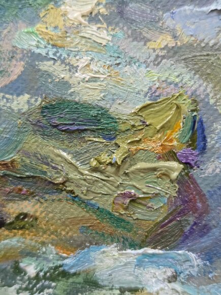 Картина Морской пейзаж, художник Гавдзинская Елена