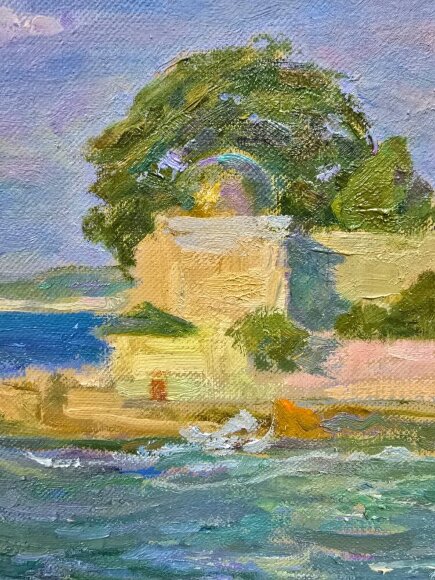 Картина Морской пейзаж, художник Гавдзинская Елена