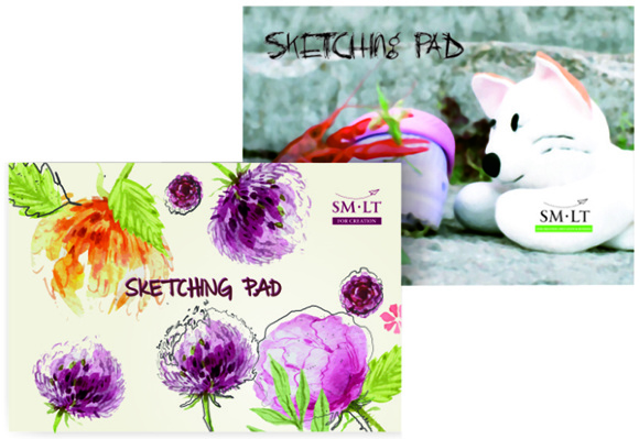 Склейка для эскизов и рисунка GOLD For Creation А4 120г/м2 48л SM-LT Art