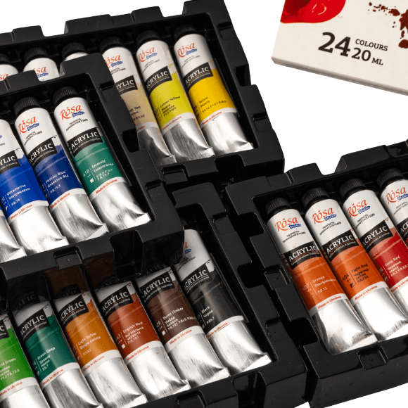 Набор акриловых красок 24х20мл.