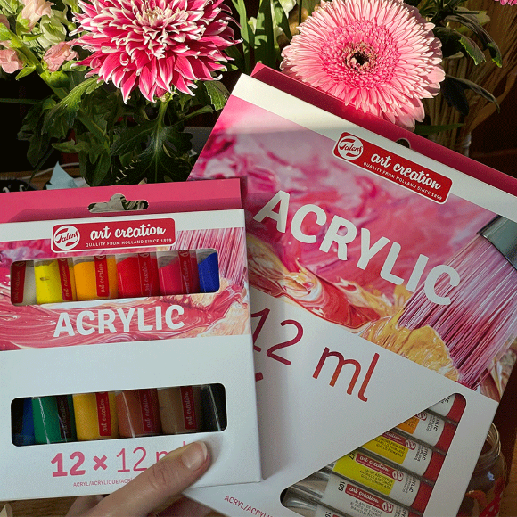 Набор акриловых красок, ArtCreation 12x12мл туба ластичная Royal Talens