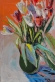 Painting Tulips 5, artist Nina Lytvyn