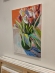 Painting Tulips 5, artist Nina Lytvyn