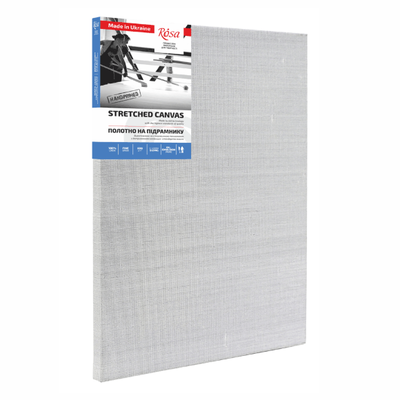 Подрамник 60×135 см модуль №2 среднее зерно масляный грунт лен ROSA Подрамник 60×135 см модуль №2 среднее зерно масляный грунт лен ROSA