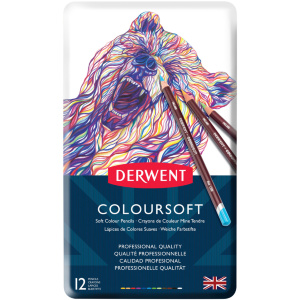 Цветные карандаши Coloursoft 12цв Derwent
