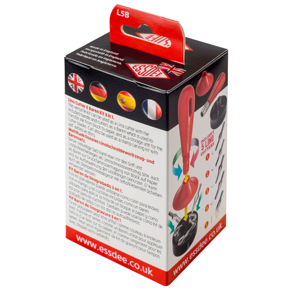 Набор 3 в 1 для резьбы, выжимки и штамповки 5шт ESSDEE Набор 3 в 1 для резьбы, выжимки и штамповки 5шт ESSDEE