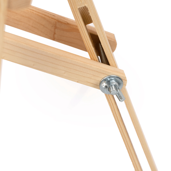 Мольберт стационарный Лира детская сосна 57х60х120см мак высота полотна 87см ROSA Studio