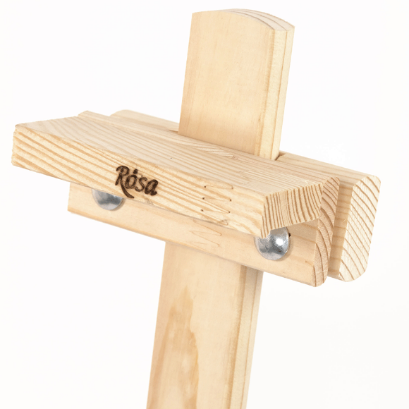 Мольберт стационарный Лира детская сосна 57х60х120см мак высота полотна 87см ROSA Studio