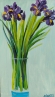 Painting Iris 2, artist Nina Nina Lytvyn