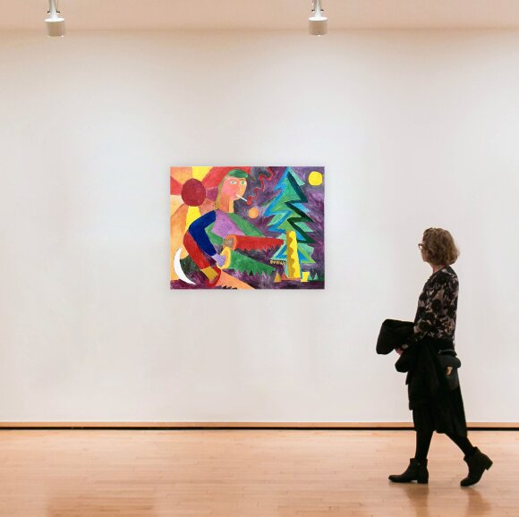 Картина Лес, художник Бойко Петр