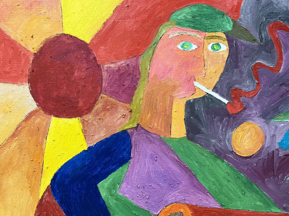 Картина Лес, художник Бойко Петр