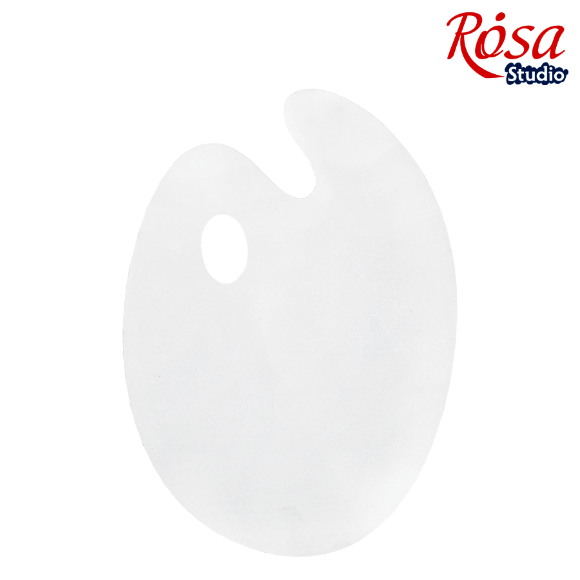 Палитра деревянная овальная МДФ грунтованная 25х35см ROSA Studio Палитра деревянная овальная МДФ грунтованная 25х35см ROSA Studio