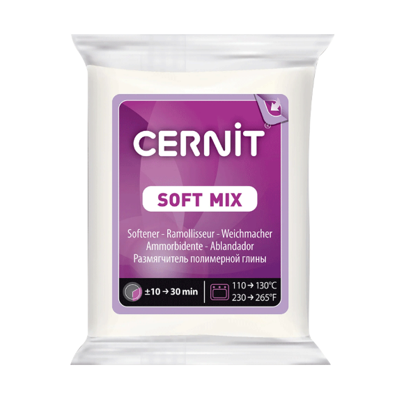 Умягчитель для полимерной глины Soft mix 56г Cernit