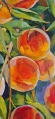 Painting The Peaches Have Ripened, artist Oksana Potemkina