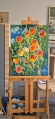 Painting The Peaches Have Ripened, artist Oksana Potemkina