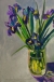 Painting Iris, artist Nina Nina Lytvyn
