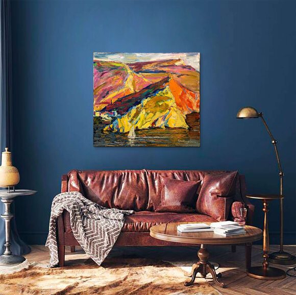 Painting Balaklava, artist Chebotaru Andrey