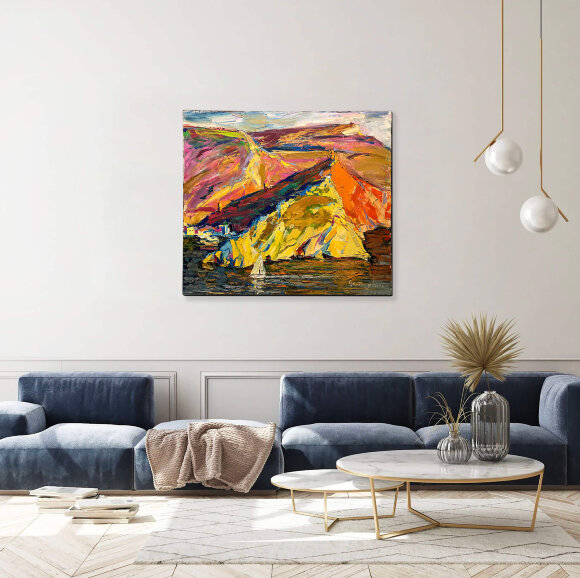 Painting Balaklava, artist Chebotaru Andrey