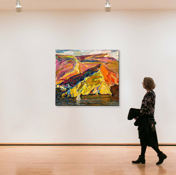 Painting Balaklava, artist Chebotaru Andrey