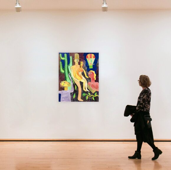 Painting Meeting, artist Boyko Peter