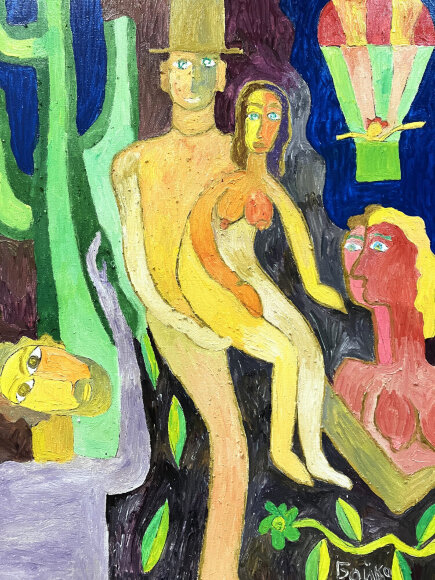 Painting Meeting, artist Boyko Peter