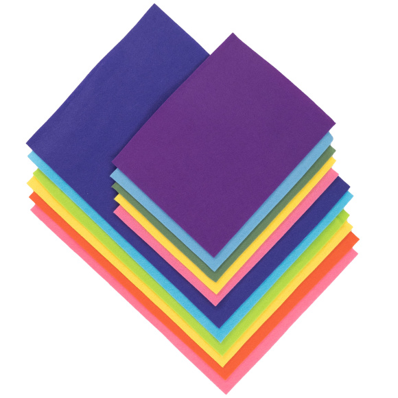 Фетр слоеный (полиэстер) 29 7х42 см Зеленый светлый 180г/м2 ROSA Talent Фетр слоеный (полиэстер) 29 7х42 см Зеленый светлый 180г/м2 ROSA Talent