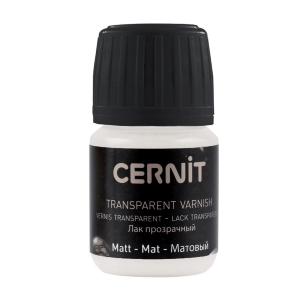 Лак для пластика на водной основе матовый 30мл Cernit