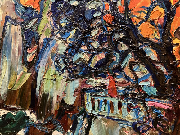 Картина В гостях у Чехова, художник Чеботару Андрій Картина В гостях у Чехова, художник Чеботару Андрій