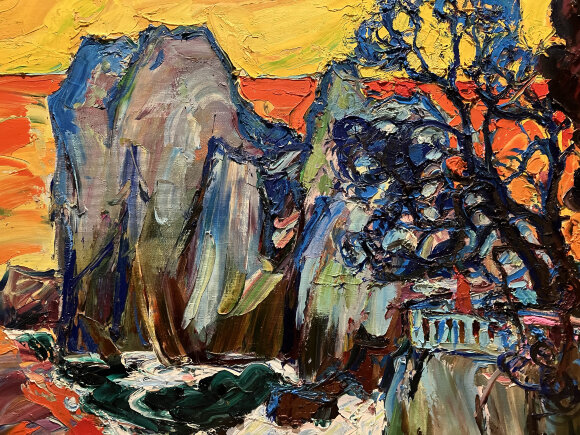 Картина В гостях у Чехова, художник Чеботару Андрій Картина В гостях у Чехова, художник Чеботару Андрій