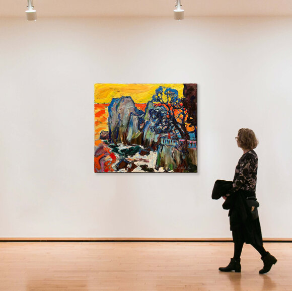 Картина В гостях у Чехова, художник Чеботару Андрій Картина В гостях у Чехова, художник Чеботару Андрій