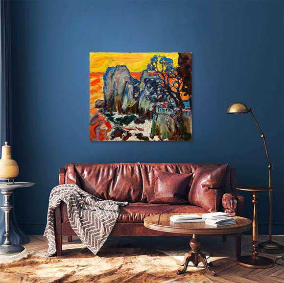 Картина В гостях у Чехова, художник Чеботару Андрій Картина В гостях у Чехова, художник Чеботару Андрій